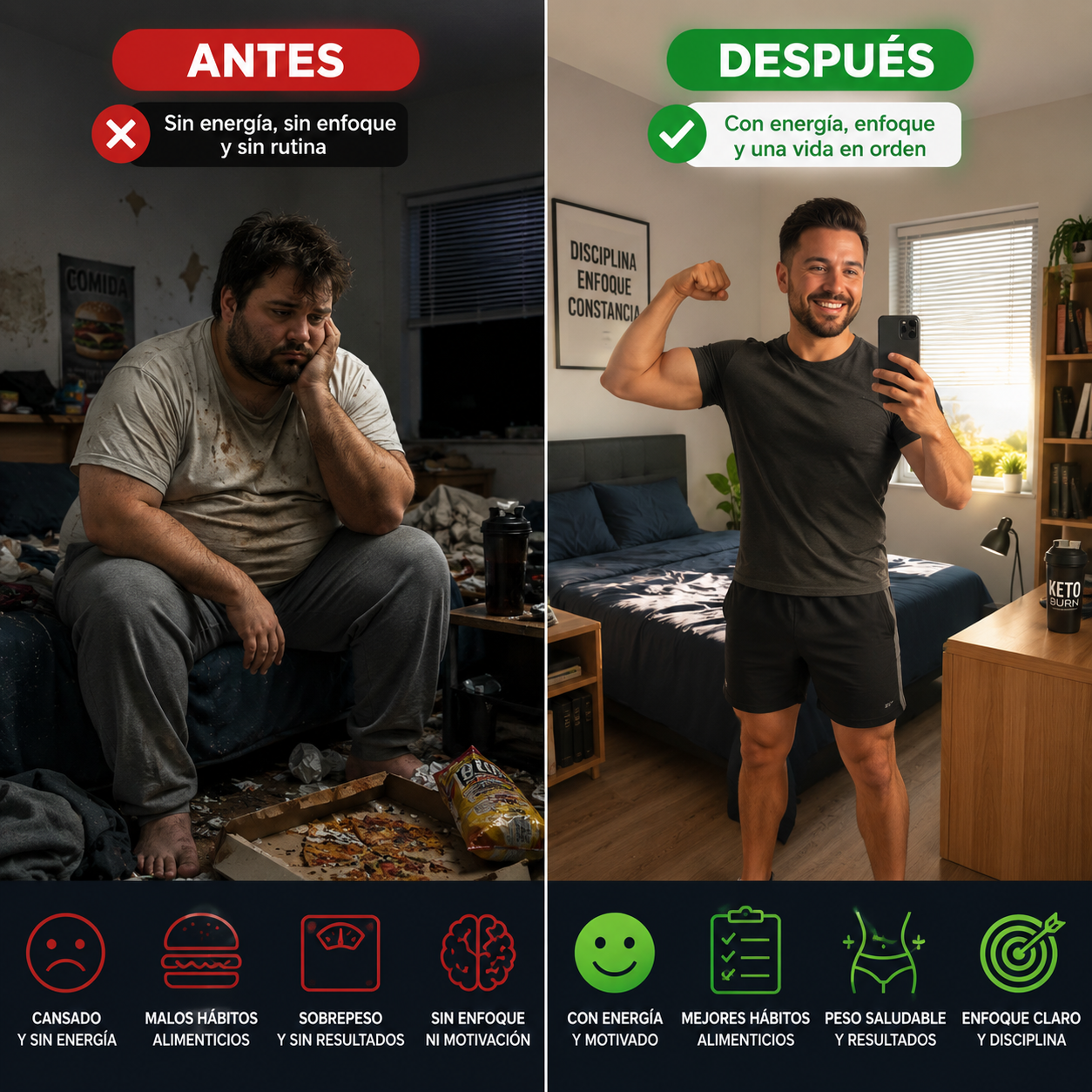 KETO BURN: Baja De Peso, Y Recupera Tu Figura ✨