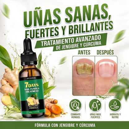 7 Days: Dale Vida A tus Uñas, Elimina Hongos, Uñas Oscuras y Haslas Crecer!!!💅🏻