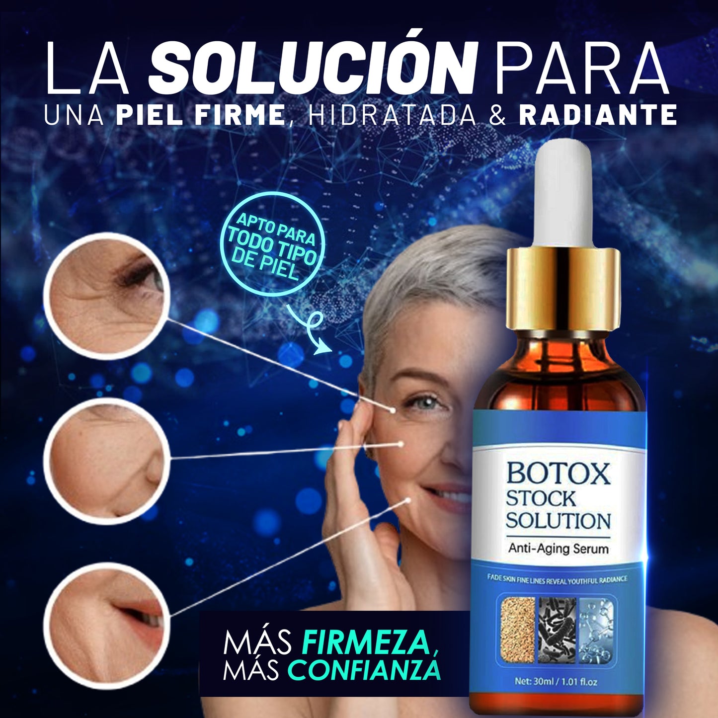 BOTOX STOCK SOLUTION™: 💙 Dale a tu piel el cuidado que se merece todos los días.