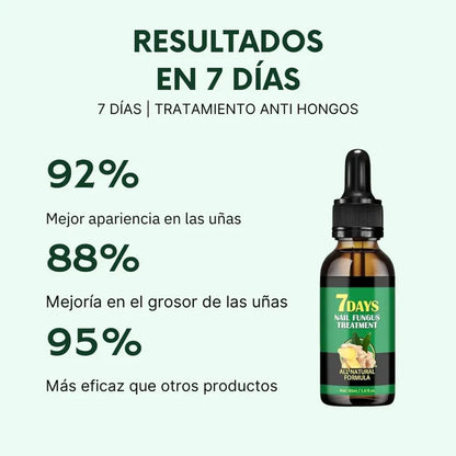 7 Days: Dale Vida A tus Uñas, Elimina Hongos, Uñas Oscuras y Haslas Crecer!!!💅🏻