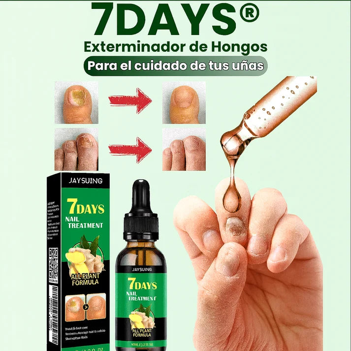 7 Days: Dale Vida A tus Uñas, Elimina Hongos, Uñas Oscuras y Haslas Crecer!!!💅🏻