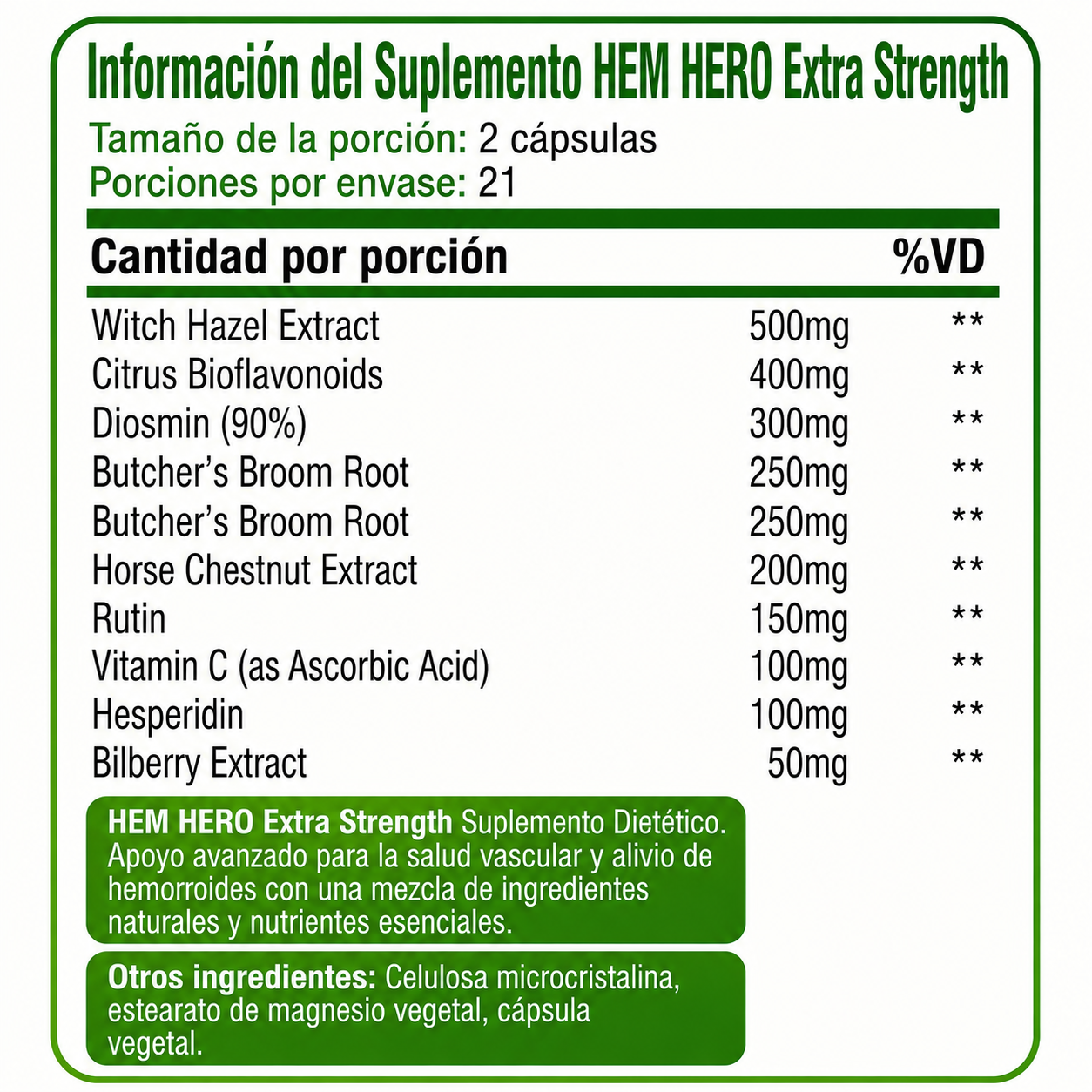 HEM HERO: Tratamiento Para Las Hemorroides 🌿