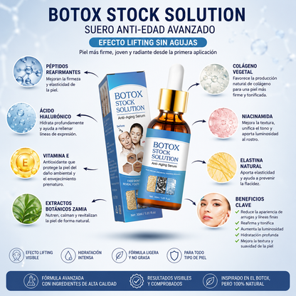 BOTOX STOCK SOLUTION™: 💙 Dale a tu piel el cuidado que se merece todos los días.